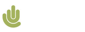 landscapes golf management logo white